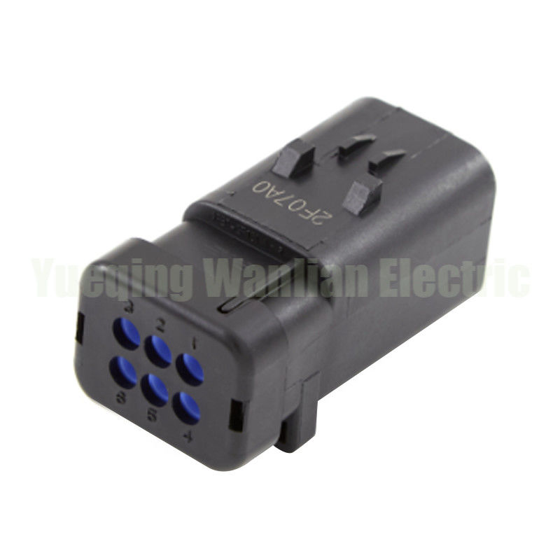 776434-1 AMPSEAL 밀폐 된 수컷 와이어 커넥터 6 핀 엑가버 캄샤프트 센서 플러그 하번