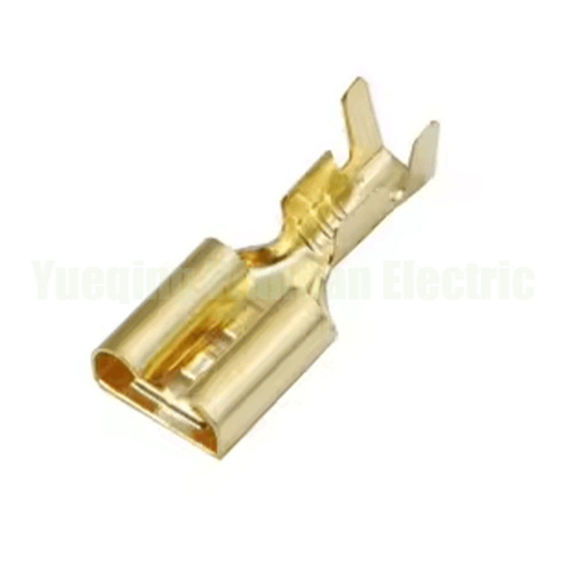 DJ622-D6.3B 빠른 스플라이스 6.3mm 여성 와이어 스파드 커넥터 6.3 와이어 크림 터미널