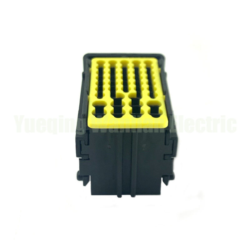 42 핀 936421-2 전기 자동차 ECU 커넥터 검은색 여성 방수 밀폐 플러그 소켓